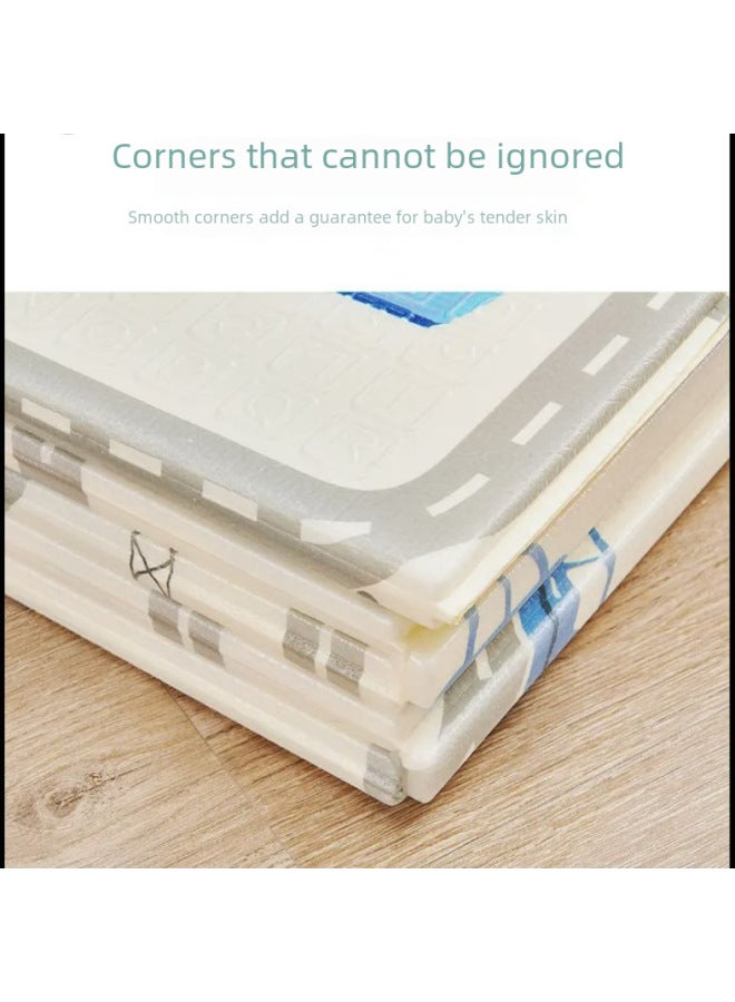 YIHANG Xpe Household Folding Crawling Mat Thickened Baby Crawling Mat Living Room Floor Mat Cleaning Mat - Image 2