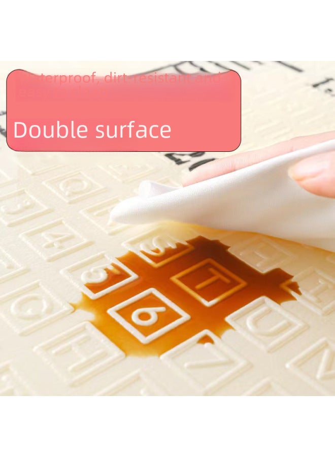 YIHANG Xpe Household Folding Crawling Mat Thickened Baby Crawling Mat Living Room Floor Mat Cleaning Mat - Image 3