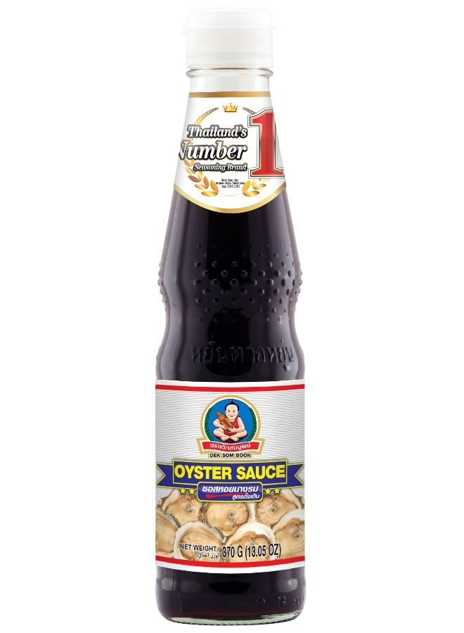 DEK SOM BOON Oyster Sauce 370G, Asian Cooking Sauce For Stir Fry Noodles And Marinades - Image 1