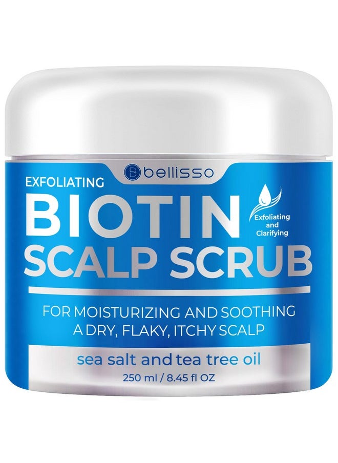 Biotin Scalp Scrub - Exfoliator Treatment for Dry Hair and Itchy, Flaky Scalps - Intense Moisturizer and Detox Cleanser for Build Up Relief - Anti Dandruff Mask with Tea Tree Oil for Women and Men - pzsku/ZAB6BF7A4F96AAA76F097Z/45/_/1741329810/d38ce2a3-087e-4e19-9596-940dd4db3249