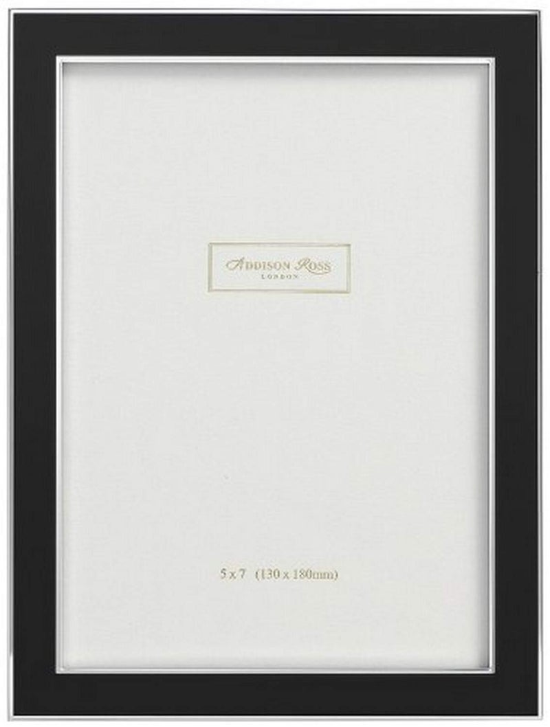 Addison Ross Contemporary Photo Frame 8x10 Black Enamel 8 x 10 Inches