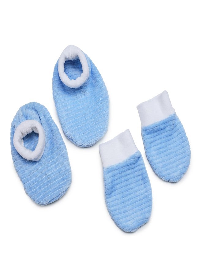 Phedarus Cotton Clothing and Accessories Gift Set for Newborn Baby Boy/Baby Girl 0-4 Months | 7 Pcs Pack | Yellow - Image 4