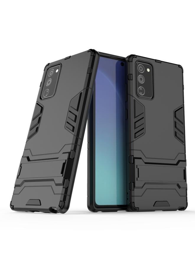 S-TOP Case For Samsung Galaxy Note20 Plus PC + TPU Shockproof Protective Case with Holder - Image 1