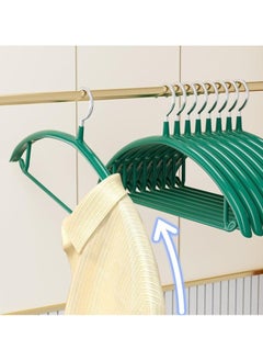 TYCOM Non Slip Hangers Suit Hangers 5 Pack Clothes Hangers with No Shoulder Bump Design for Coats Jackets Pants Dress Clothe White 5p  - Image 5