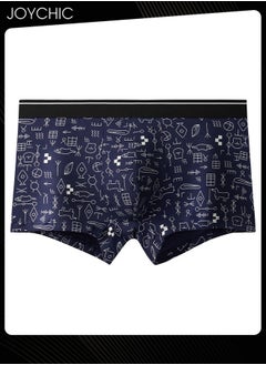 Joychic 4 Pack of Graphic Printed Men Teenager Boys Cotton Panties Comfotable Soft Underwears Moisture Wicking Antibacterial Boxer Briefs  - Image 4