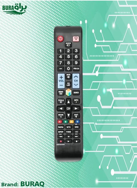 AA59-00580A Replace Remote Control Fit for Samsung TV LED HDTV UN40ES6150F UN32EH5300 UN40EH5300 UN46ES6150F UN40ES6100F UN46EH5300 UN46ES6100 UN39EH5300