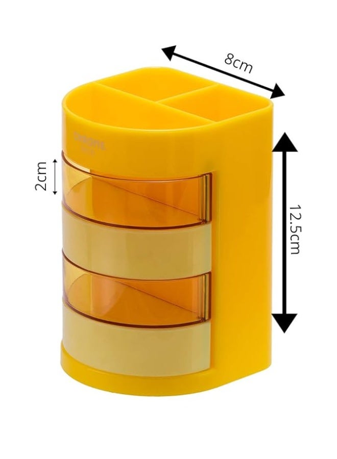 chrome Desk Director Pen Stand 9608 - Image 2