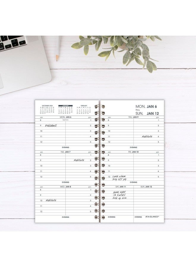 AT-A-GLANCE 2025 Appointment Book Planner, Weekly, 3-1/4" x 6-1/4", Pocket Size, Refill for 70-008 (709041025) - Image 2