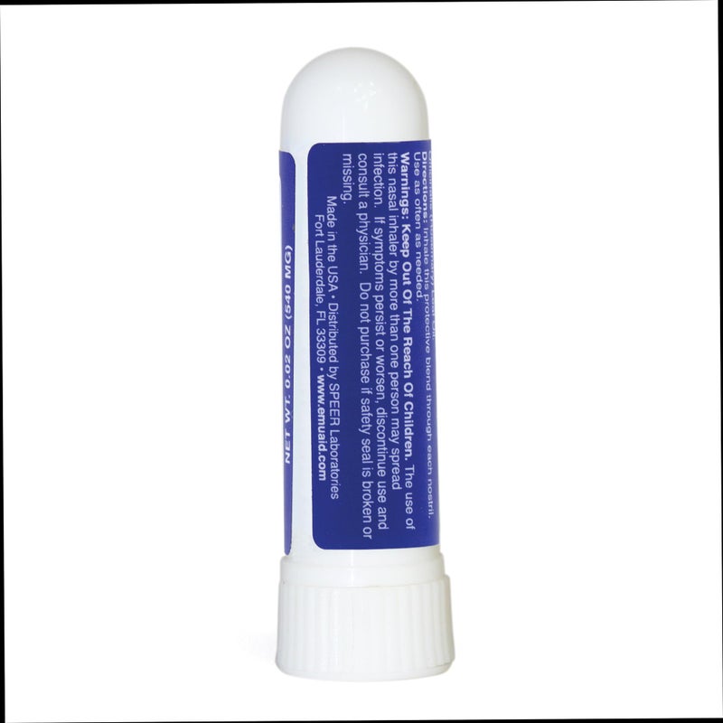 emuaid First Defense Nasal Inhaler Stick â€“ Natural Essential Oil Nasal Stick for Clear Breathing, Focus, Nasal Health, Seasonal Wellness, and Airway Comfort - Image 5