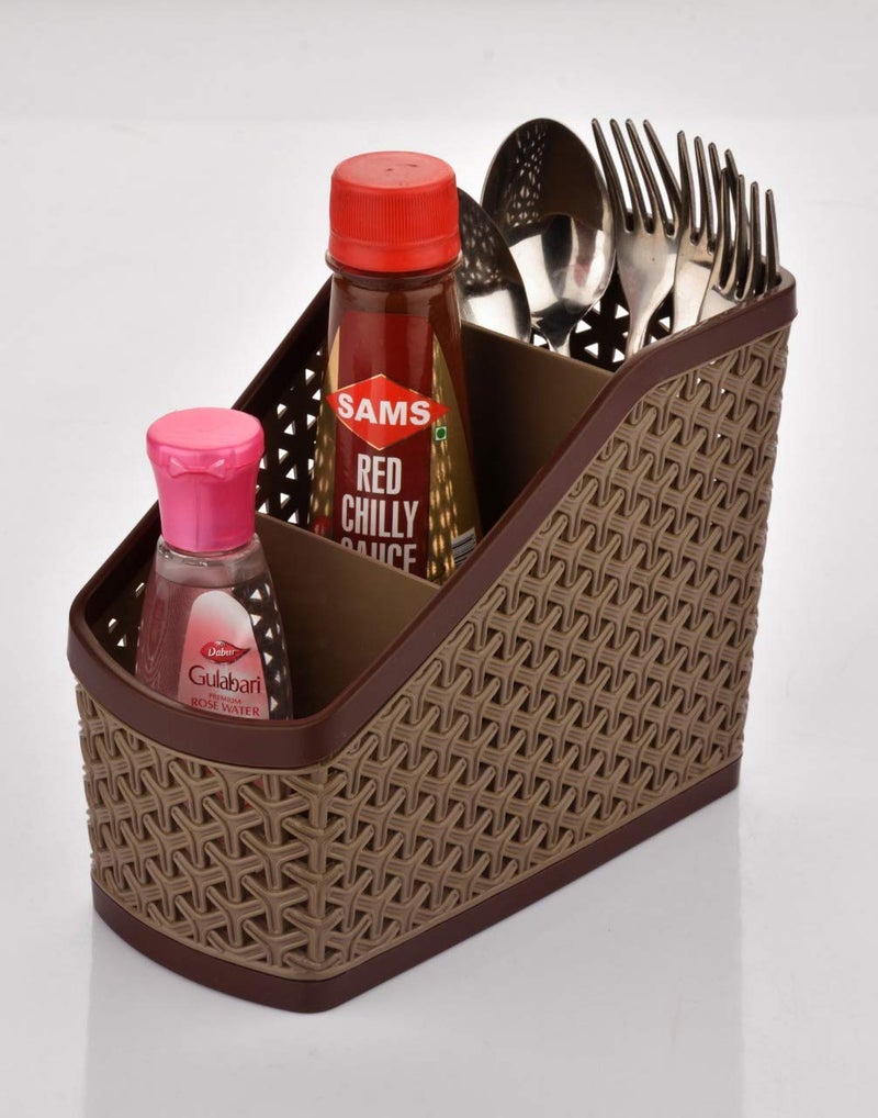 Kuber Industries Compact Plastic Storage Basket (CTKTC5265) - Image 5