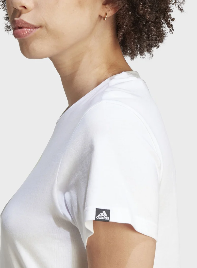 Adidas Floral Graphic T-Shirt