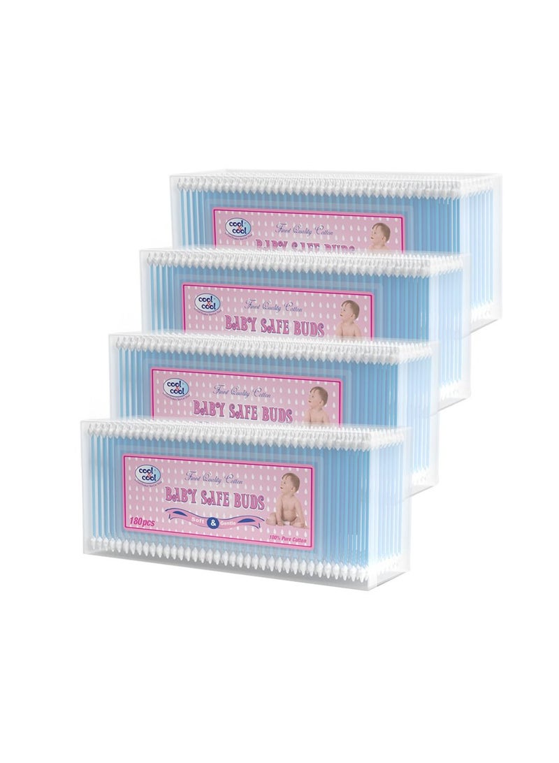 Cool & Cool بيبي بادز 180، عبوة من 4 قطع - Image 1