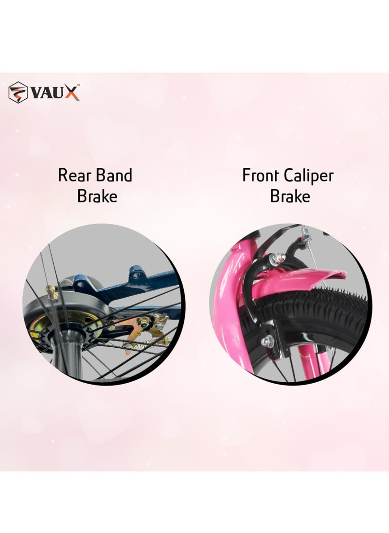 Vaux Vaux  - Eva 16" Girls Bike - Light Pink  - Image 4