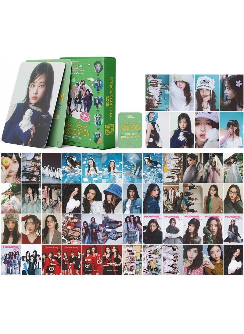 NIBEMINENT 95 Pcs Kpop NJZ Lomo Cards Card For Fans Collection Gifts - Image 1