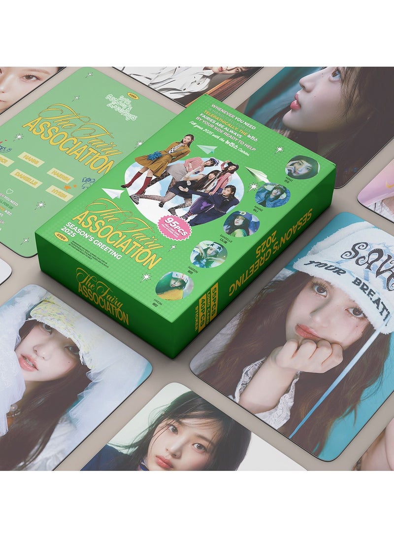 NIBEMINENT 95 Pcs Kpop NJZ Lomo Cards Card For Fans Collection Gifts - Image 2