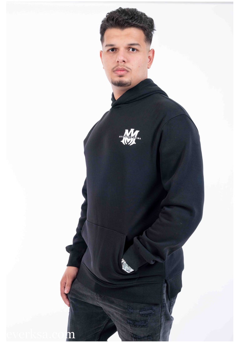 Everest Black oversized hoodie  - Image 1