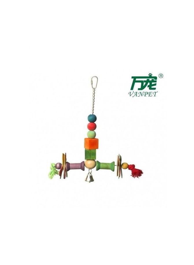 Natural And Clean Bird Toy Multicolor