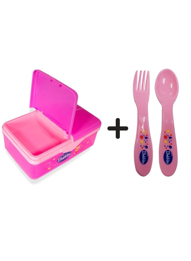 Bubbles Bubbles Smart Lunch Box With Spoon  - Image 1