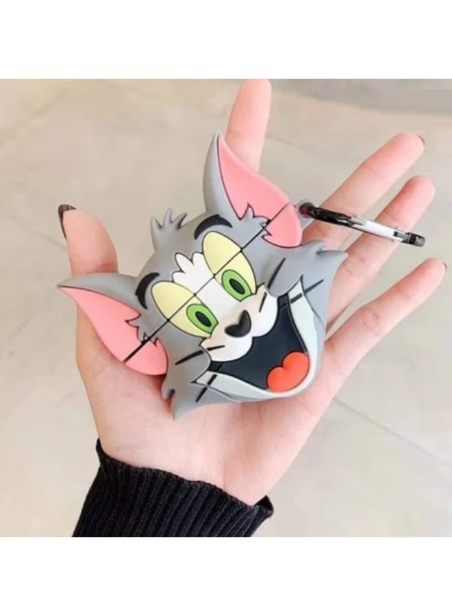 AirPods Pro 3 Silicone Protective Case with Carabiner - Image 2