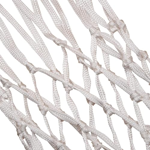 WNE Jaliwale Professional Basketball Nets Heavy Duty Outdoor, 12 Loops, White -Colour net (2 Pieces of Net/One Pair) - Image 5