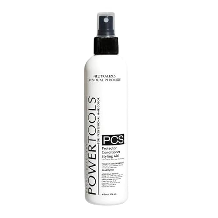 POWERTOOLS PCS, The Original Color Protector Conditioner Styling Aid, 8 oz | UV Ray Protection | All Day Conditioning | Prevents Color Fade - Image 1