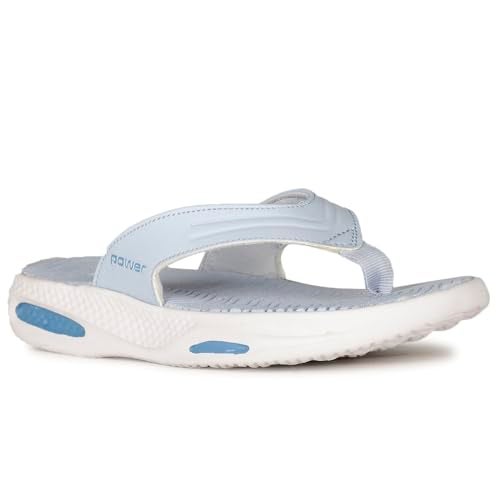 Power Women's DD THONG Blue Flip Flops - 7 UK (5719519) - Image 1