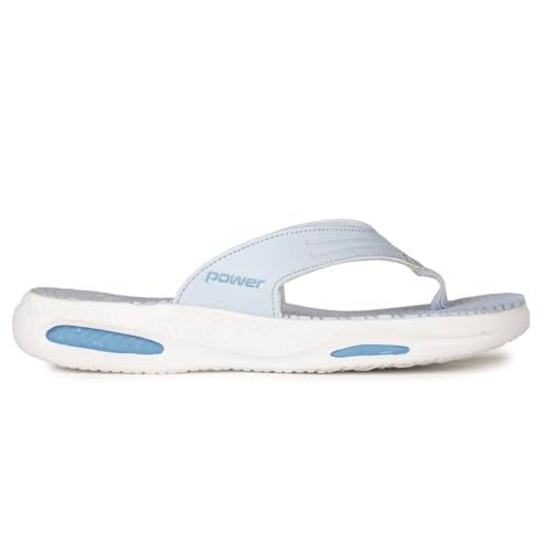 Power Women's DD THONG Blue Flip Flops - 7 UK (5719519) - Image 2