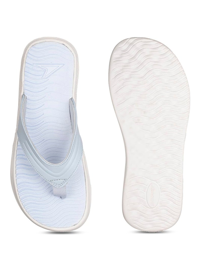 Power Women's DD THONG Blue Flip Flops - 7 UK (5719519) - Image 4