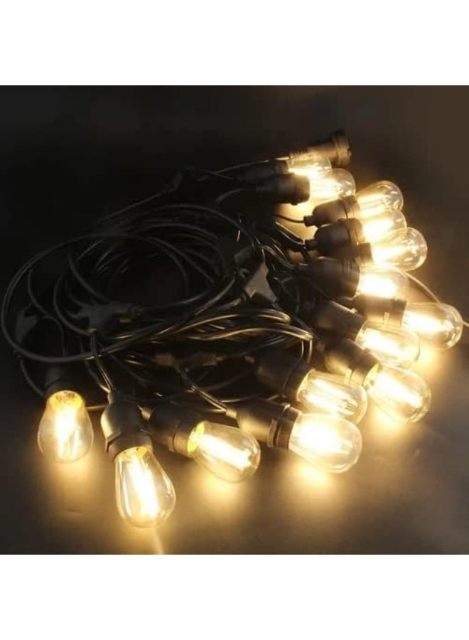 سلسلة أضواء LED خارجية للفناء، 5 أمتار - Image 1