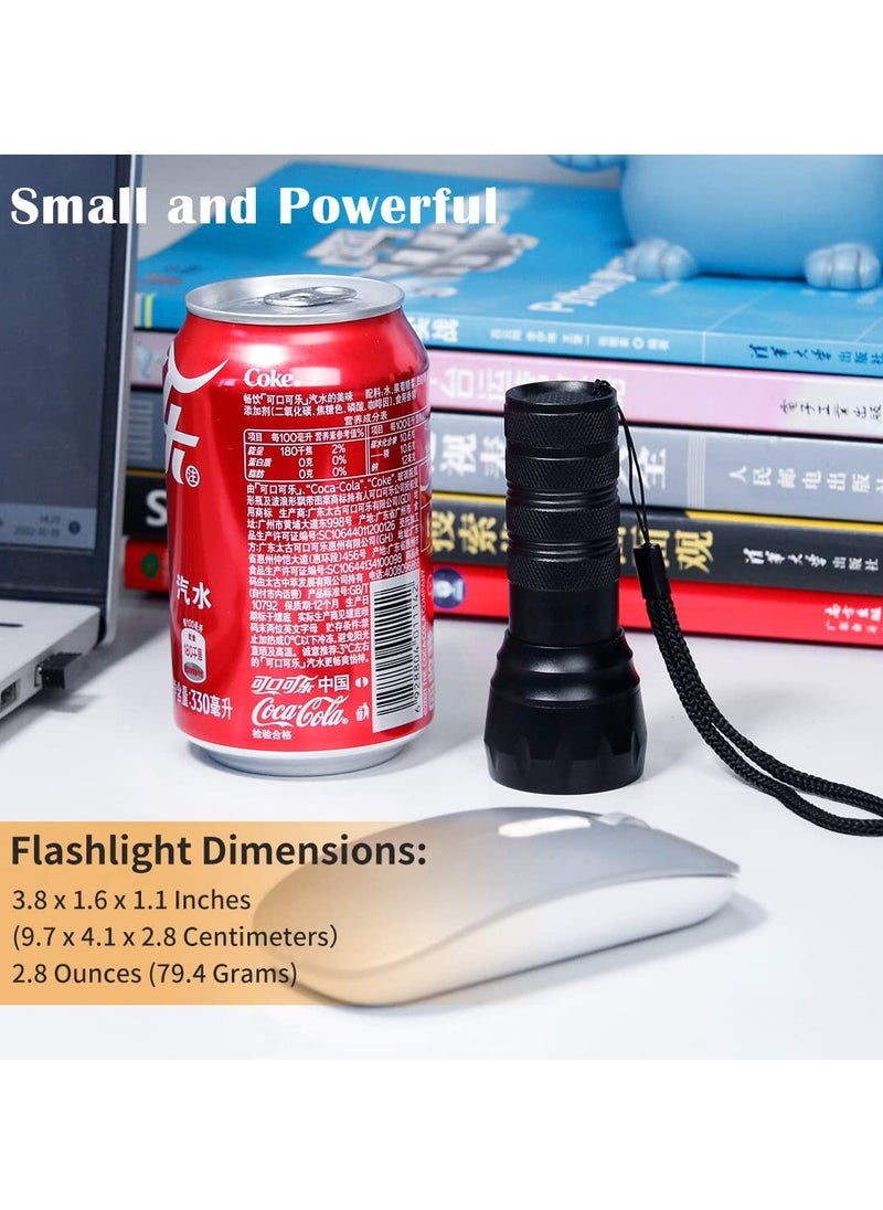 SYOSI - Blacklight UV Flashlight, 21 LED, 395nm, Portable Black Light for Pet Urine Detection, Scorpion, Resin Curing, Bed Bug Detection, Nail Art - Image 1
