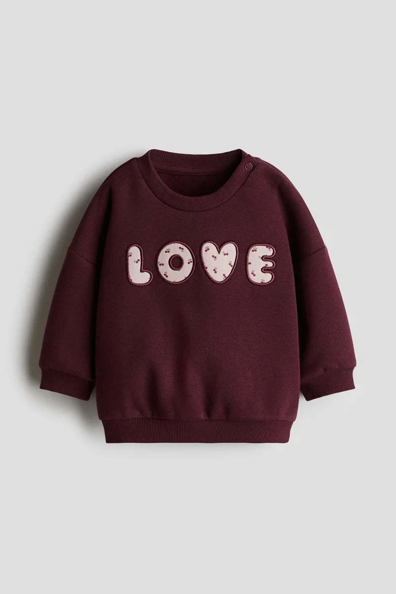 H&M Motif-detail sweatshirt