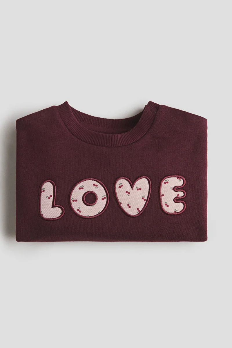 H&M Motif-detail sweatshirt