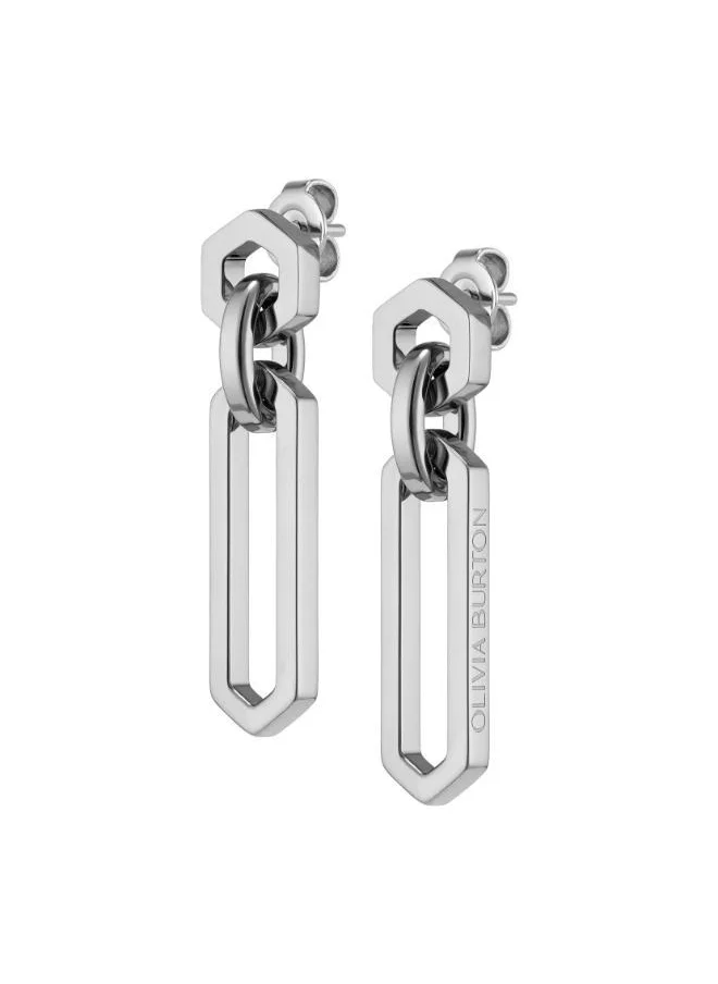 اوليفيا بورتون Trend Hex Drop Earrings