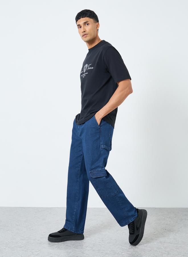 ستايلي جينز كارجو بقصة النجار - Image 2