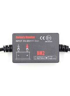 Generic BT4.0 6~20V Input Voltage Battery Monitor Automobile Battery Monitor Tool Diagnostic Tools Connect Smartphone APP for 12 V Vehicle Battery  - Image 5