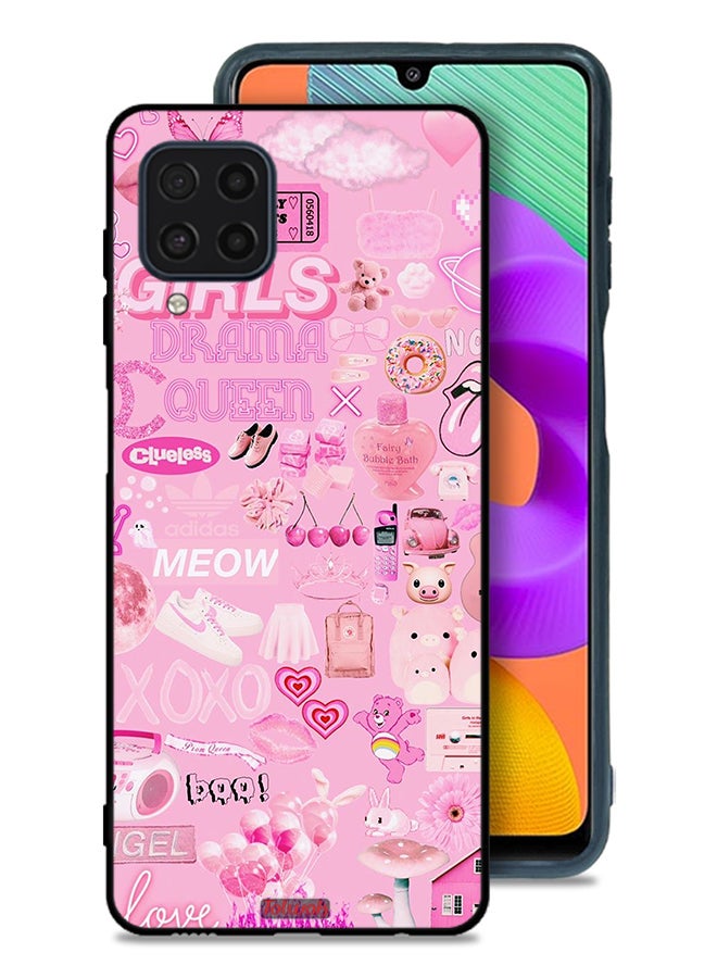 Tolwak Samsung Galaxy M32 4G Protective Case Cover Girls Drama Queen - Image 1