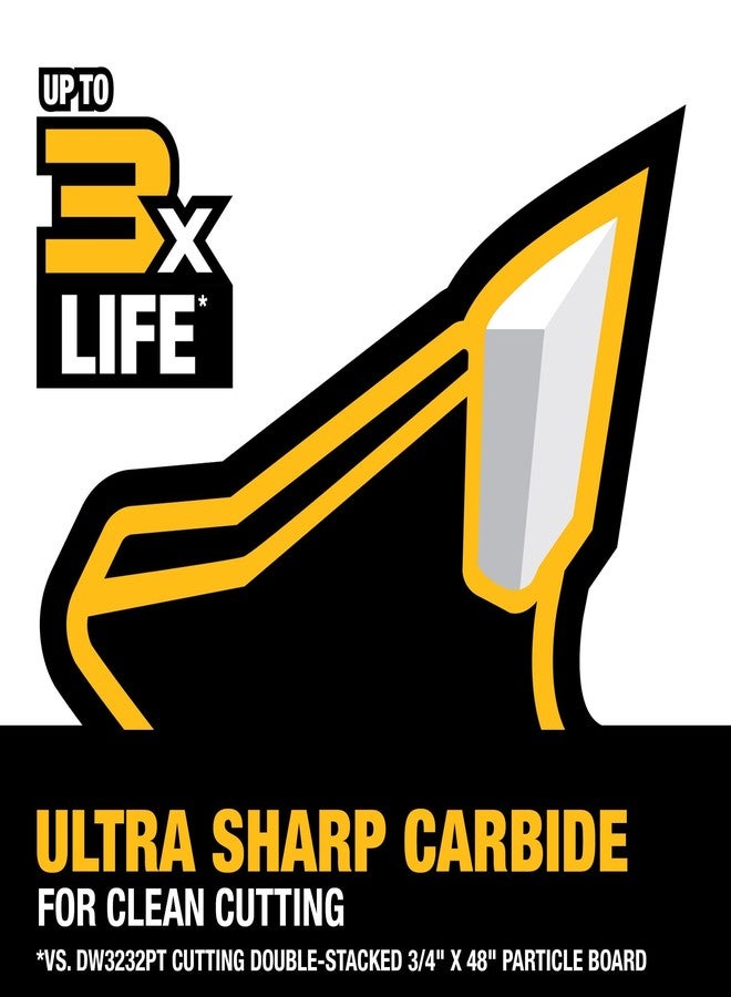 DEWALT 12 Inch 80T Carbide Circular Saw Blade, Fine Finish Saw Blade (DWA11280) - Image 4