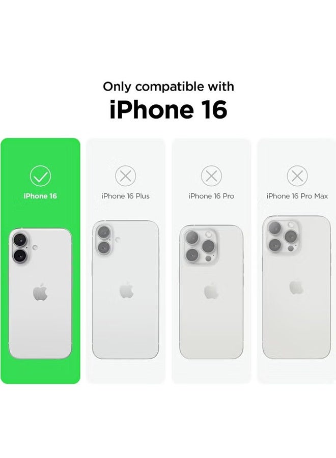HAVEN Silicone Case Cover for Apple iPhone 16, Anti Scratch Shockproof Cover, Comfortable Hold Touch Feeling and Anti-fingerprint - Green - Image 5