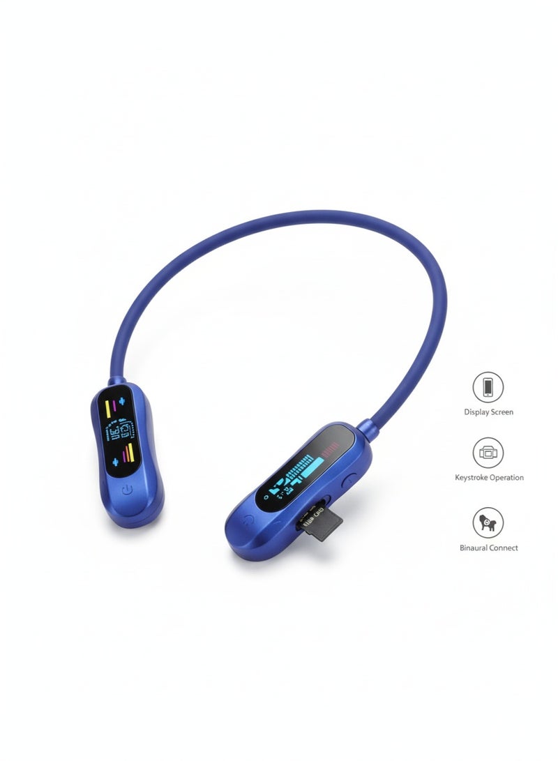 KIN KL-99 Rear Mounted Bluetooth Headset with Card Slot, Dual Playback ModesKIN KL-99 Rear Mounted Bluetooth Headset with Card Slot, Dual Playback Modes - Image 2