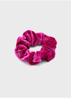 Claires Kids Velvet Star Scrunchie  - Image 1