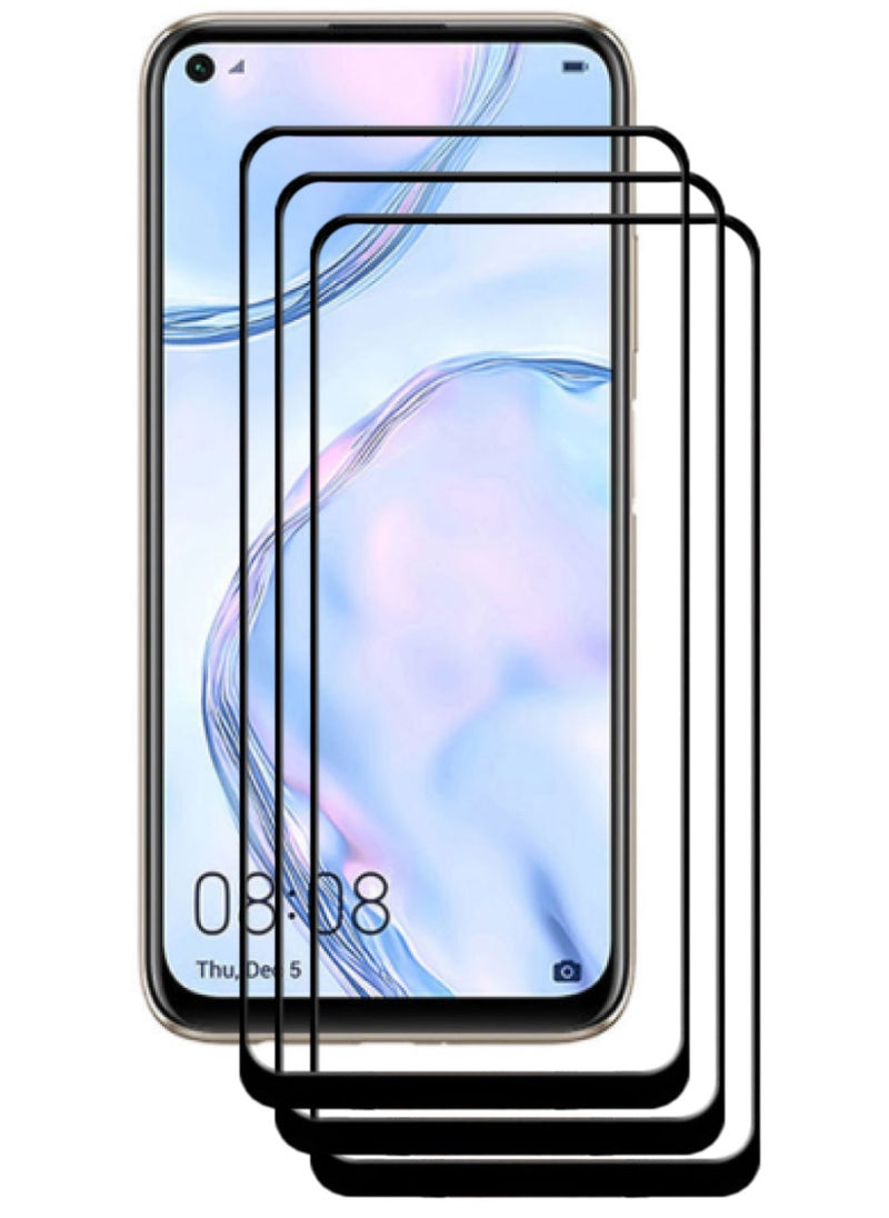 ACLIX 3 Pieces Antistatic ESD Dustproof Premium Quality High Definition Tempered Glass Screen Protector Designed For Huawei nova 7i - Image 1