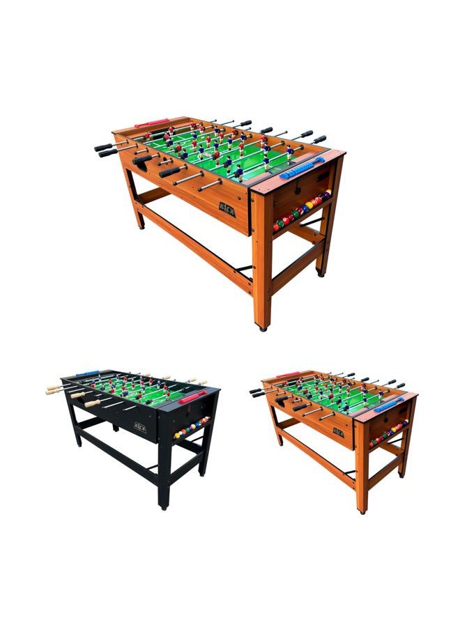 Kick Twain 48" 2-in-1 Multi Game Table (Brown) - Image 1