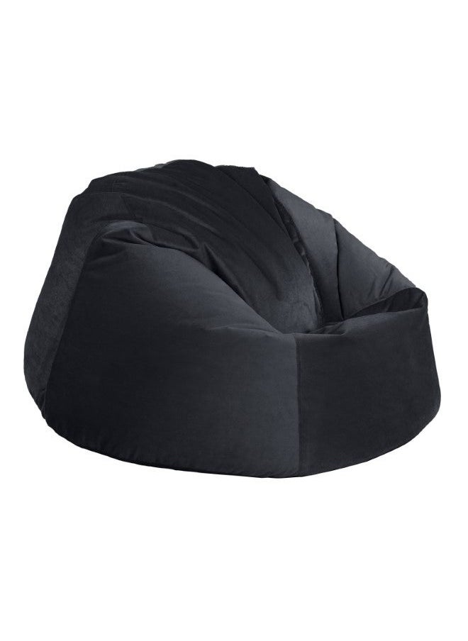 In-House - Niklas | Velvet Bean Bag Chair with EPS Beads Filing - Image 1