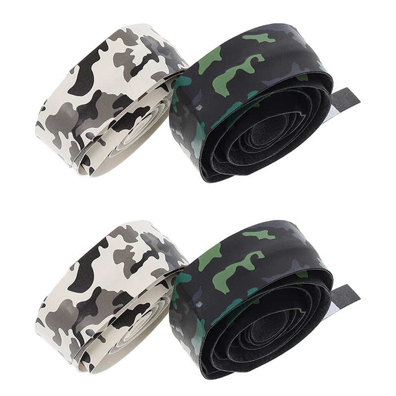 4pcs Racket Grip Tapes Anti-skid Rod Sweatbands Grip Straps Outdoor Accessory - Image 1