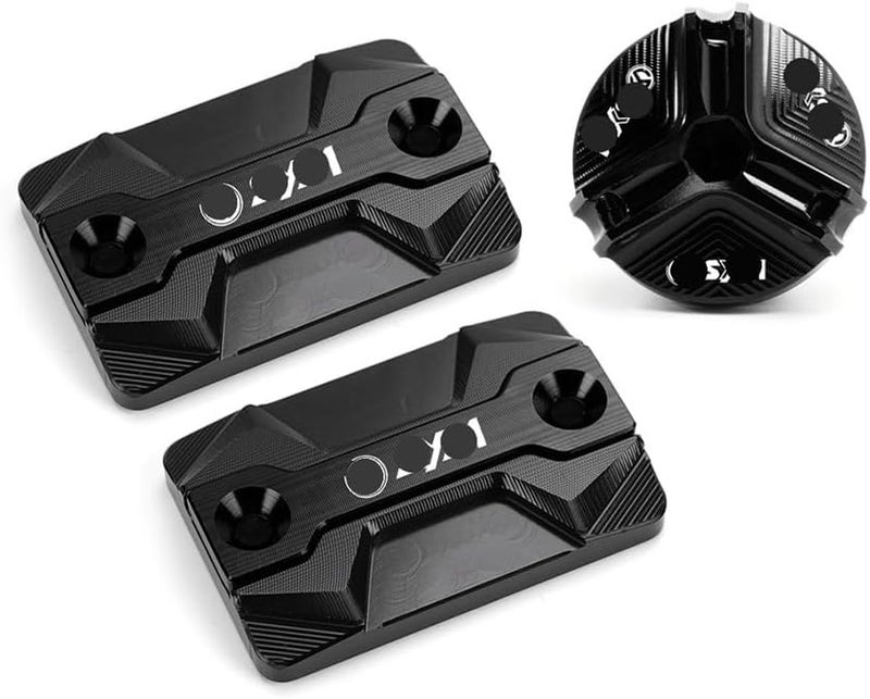 Motorcycle Brake Fluid Covers Motorcycle Front Brake Fluid Reservoir Cover Oil Filler Cap for for CRUISYM 300 GTS 300i 250 for JOYMAX Z 125 - Image 4