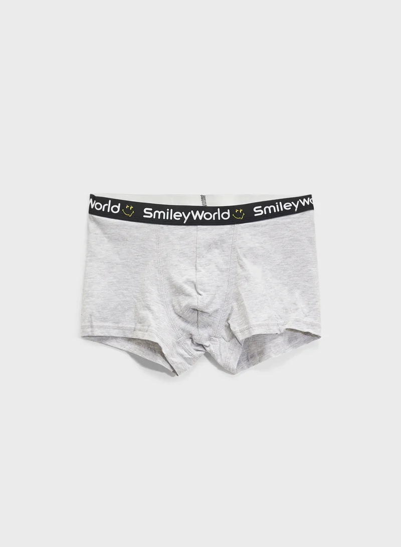 H&M 5-Pack Print-Motif Cotton Boxer Shorts