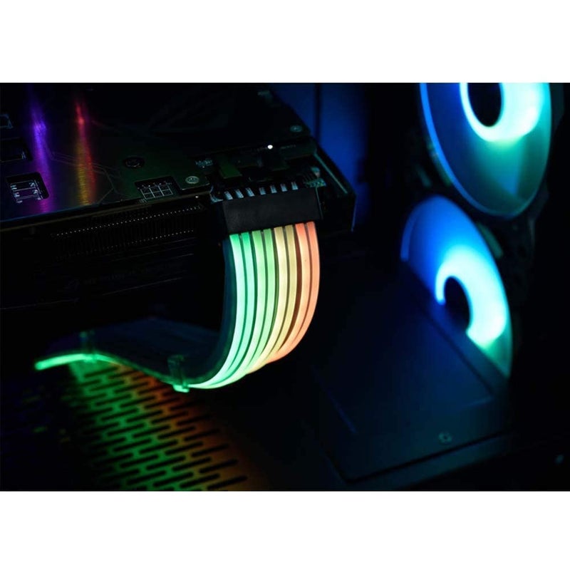 Lian Li Addressable RGB Strimer Plus Dual 6+2 to 8 Pin (Original Version 1, not V2 Version) - Image 4