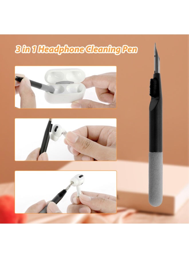 18 in 1 Electronic Cleaner Kit, with Mobile Phone Holder of Phone Cleaning kit for PC, TV, Laptop, Earbud, Screen Keyboard Electronics Cleaning Kit, Compact Design (5ml clean liquid) - Image 3