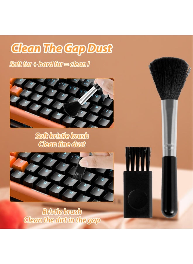 18 in 1 Electronic Cleaner Kit, with Mobile Phone Holder of Phone Cleaning kit for PC, TV, Laptop, Earbud, Screen Keyboard Electronics Cleaning Kit, Compact Design (5ml clean liquid) - Image 2