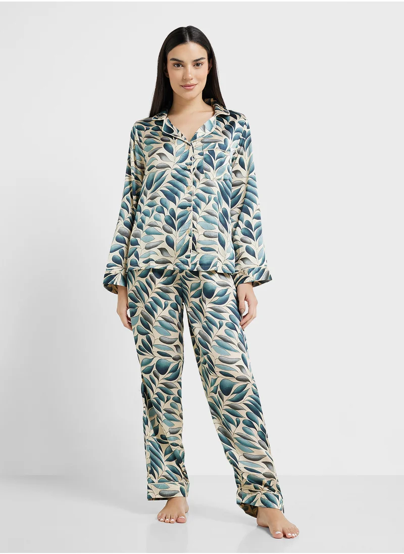 ELLA Printed Pyjama Set